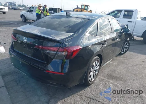 2025 Honda Civic Lx from USA, damaged, VIN 2HGFE2F26SH545619